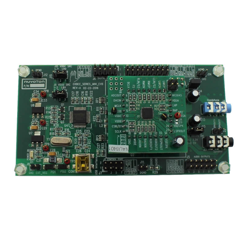 EVAL BOARD FOR NAU8401 VOICE IC - NV-NAU8401