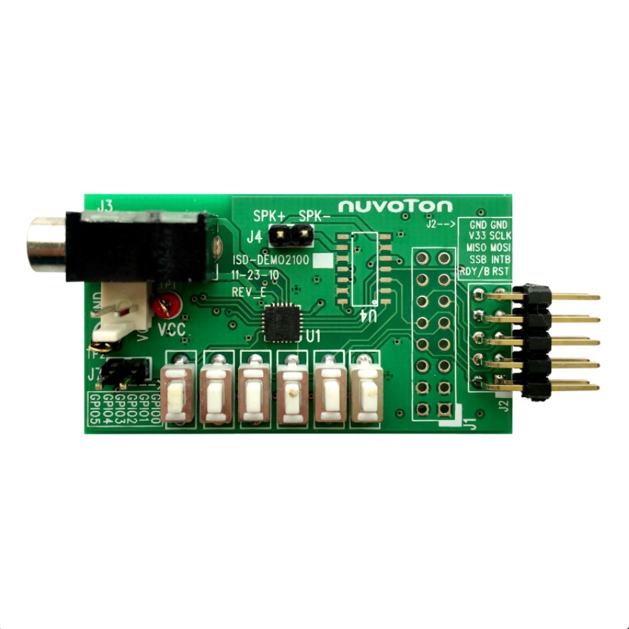 EVAL BOARD FOR ISD2100Q VOICE IC - NT-ISD2100Q