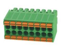 TERM.BLK.3.50MM 4PIN(2X2) FEMALE GREEN - 15EDGKNH-3.5-04P-14-00AH