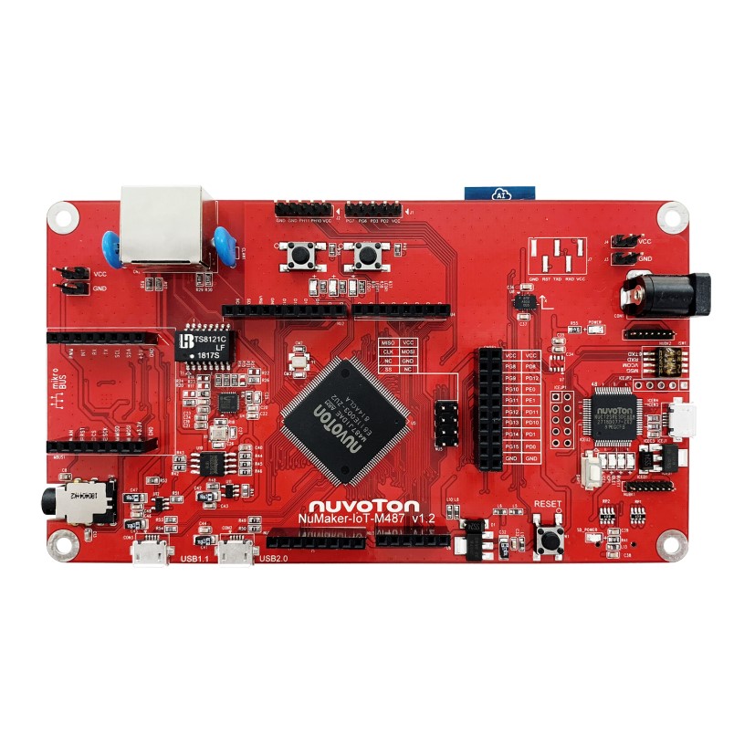 EVAL BOARD FOR M487 MCU 32 BIT ARM - NK-IOTM487