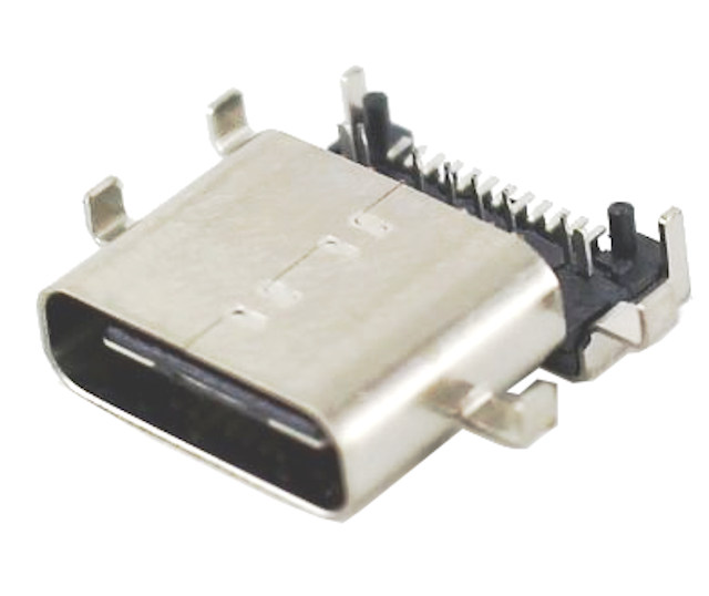 CONN.USB 3.1 C TYPE SMT R/A MIDDLE MOUNT - 217C-AA01