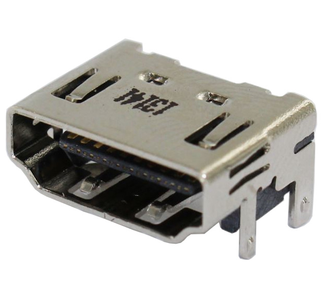 CONN.HDMI A TYPE SMT R/A W/O PEG W/O FLANGE - 206A-SEAN-R03