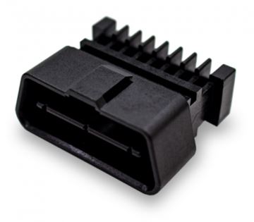 CON.T.B.OBD2 TYPE A OVERMOLD BLACK - 226A-H001