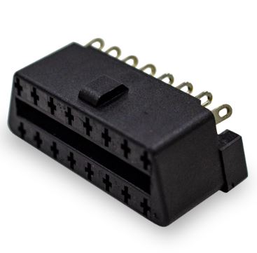 CON.T.B.OBD2 TYPE A 16PIN(2X8) SMT R/A 12V FEMALE - 226B-1201