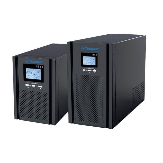 TEOS+ 1KVA (2X 7AH) 1F/1F ON LINE 4/8DK