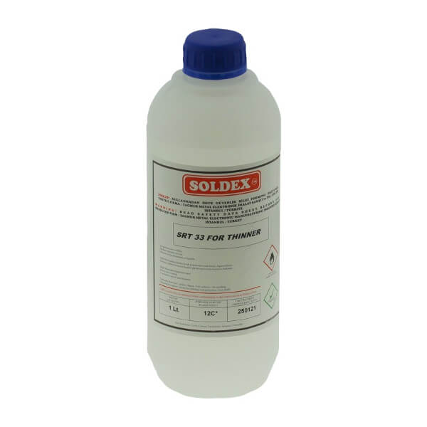 İNCELTİCİ FLUX TİNERİ RENKSİZ 1000ML SR33 İÇİN - SRT331