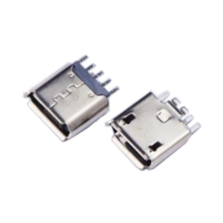 CONNECTOR MICRO USB 5PIN THT V/T - L-KLS1-4252