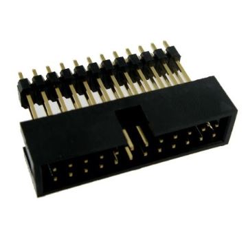 BOX HEADER 30PIN(2X15)2.54MM THT V/T LONG PIN 33.8 - L-KLS1-202K1-30-S-B-33.8