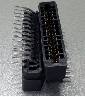 CONNECTOR  EDGE CARD SLOT 2.54MM 24P(2X12) R/A PCB - L-KLS1-603C-24-R