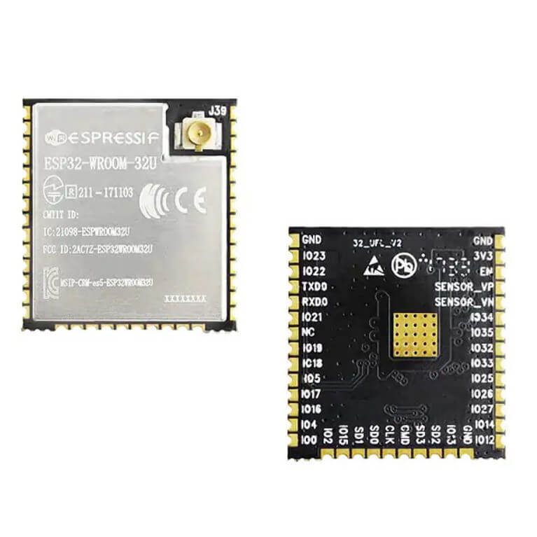 MODULE WIFI BLUETOOTH 4MB DUALCORE IPEX CONNECTOR - ESP32-WROOM-32U