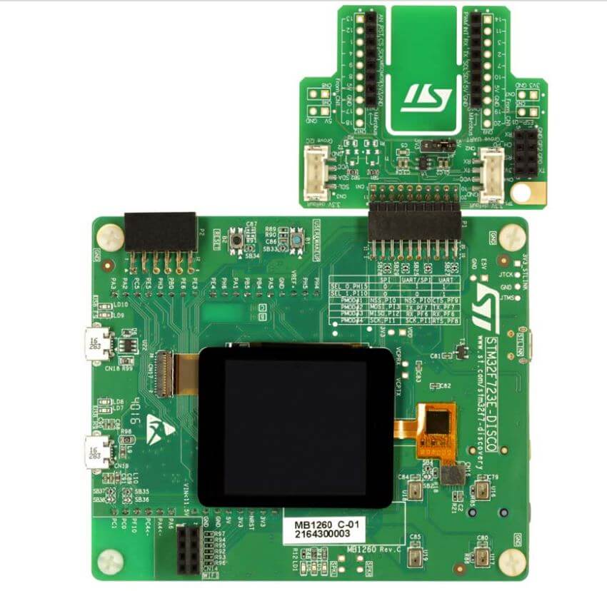 DISCOVERY STM32F723 EVAL BRD - STM32F723E-DISCO