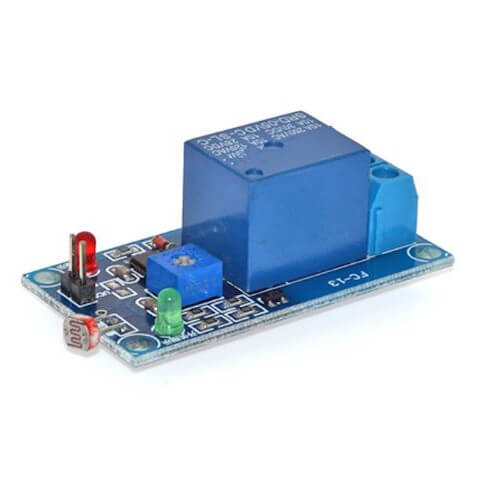 5V 1 CHANNEL RELAY MODULE WITH PHOTORESISTOR SENSO