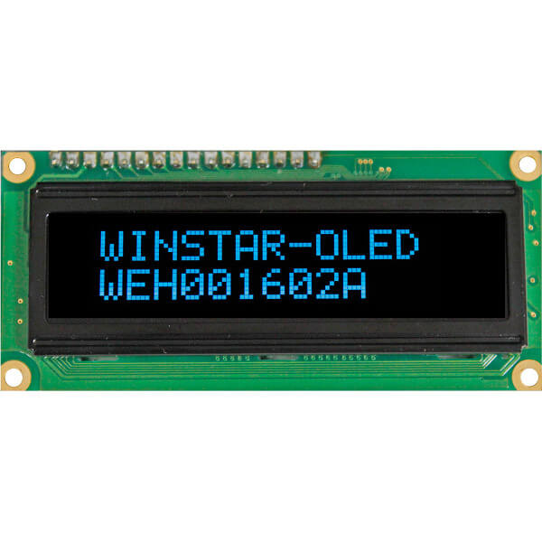 OLED CHARACTER 16X2 BLUE - WEH001602ABPP5N00000