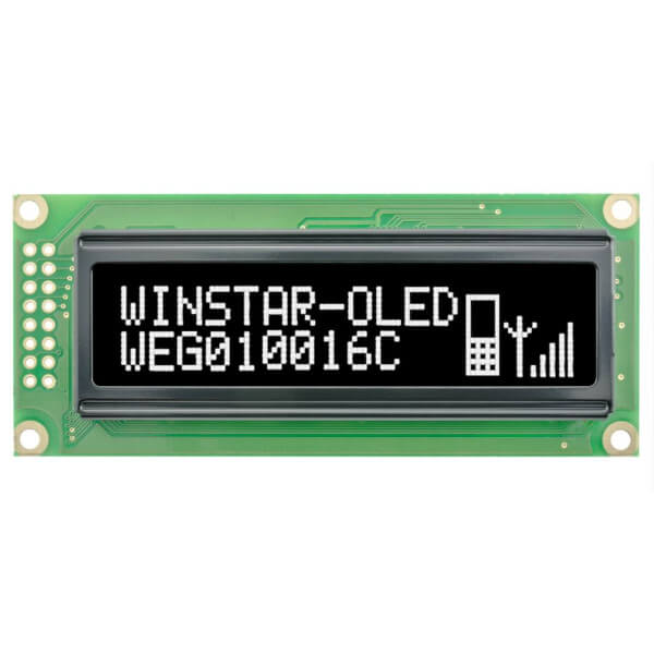 OLED GRAPHIC 100X16 WHITE 2.4" - WEG010016CWPP5N00000