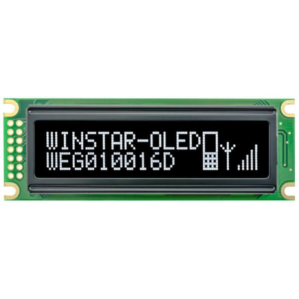 OLED GRAPHIC 100X16 WHITE 2.4" - WEG010016DWPP5N00100