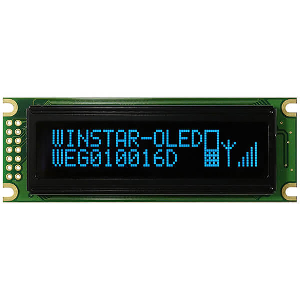 OLED GRAPHIC 100X16 BLUE 2.4" - WEG010016DBPP5N00000