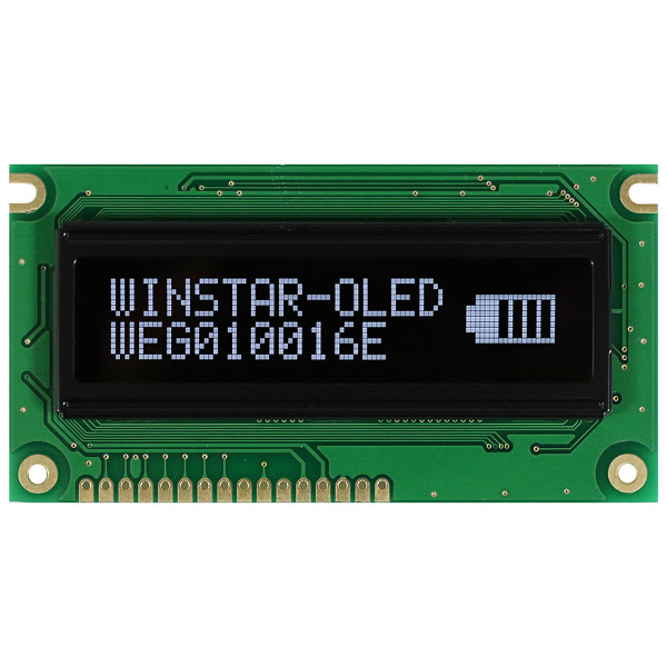 OLED GRAPHIC 100X16 WHITE 2.4" - WEG010016EWPP5N00000