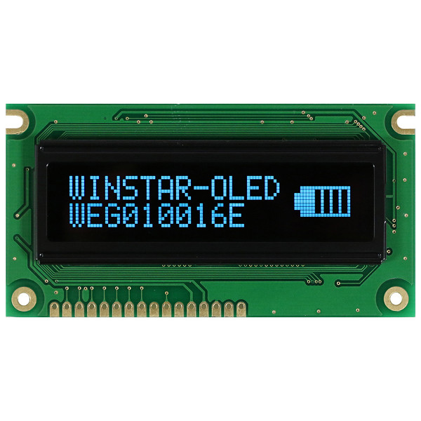 OLED GRAPHIC 100X16 BLUE 2.4" - WEG010016EBPP5N00000