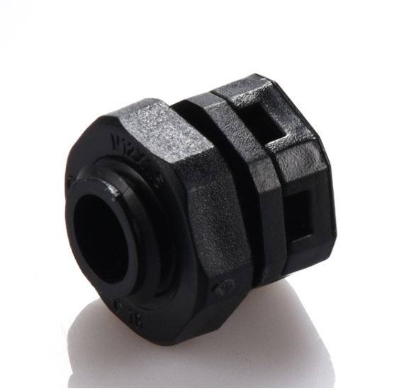 CONNECTOR LED VALVE WATERPROOF M12X1.5 BLACK - L-KLS8-VA02M1201-10