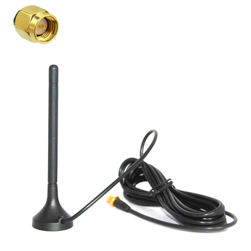 ANTENNA RG174 2.4G SMA-J 100 Mhz 109X3mm - L-KLS1-WIFI060103000