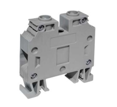 TERM.BLK DIN RAIL 1P 16MM² GREY - ONKA-1052