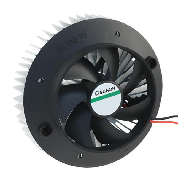 FAN 86x30.40 12V 0.28W W/HEATSINK - TA001-11002