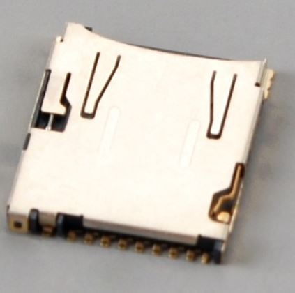 CONNECTOR MICRO SD R/A PUSH-PUSH SMT KLS - L-KLS1-SD114-R