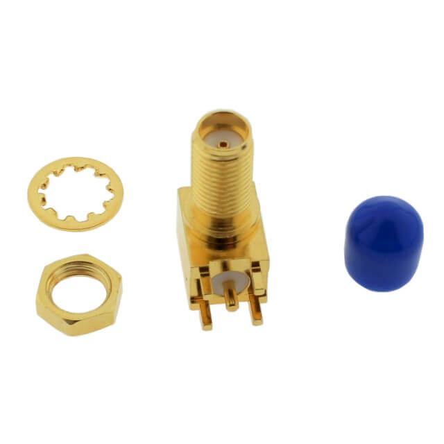 CONNECTOR SMA THT R/A 50R 12.4GHz - ARFTBE21154-GGP