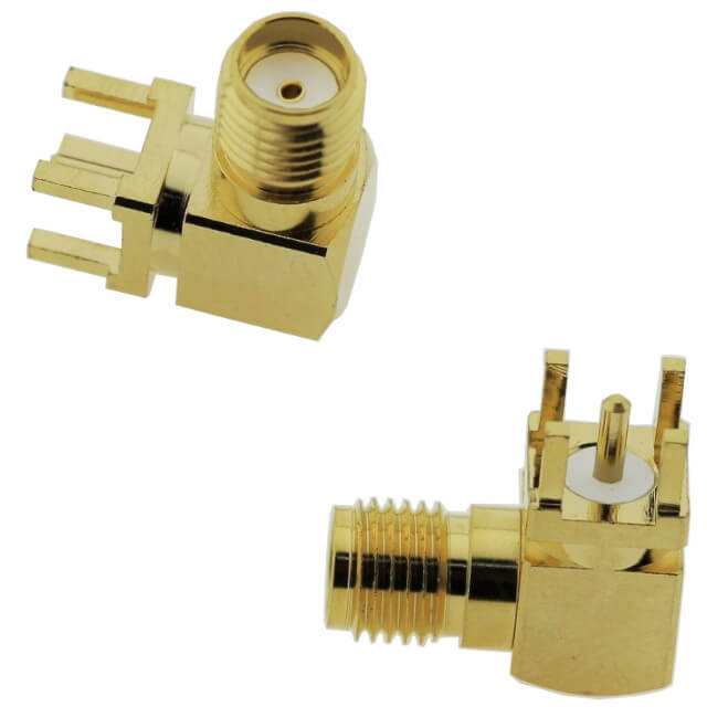 CONNECTOR SMA THT R/A 50R 6GHz - 22823