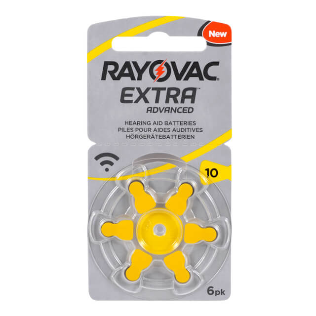 RAYOVAC EXTRA ADVANCED 10/PR70 NUM.KUL.PİLİ 6LI - PR70 NUMARA KULAKLIK PİL