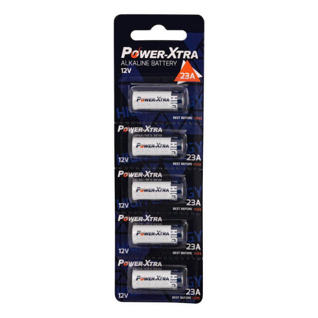 POWER-XTRA 23A SİZE 12V ALKALİNE PİL - 23A 12V KUMANDA PİLİ