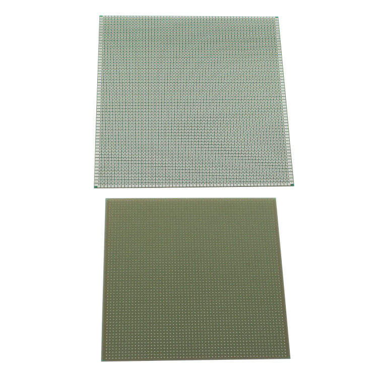 PCB DELİKLİ PERTİNAKS FR4 TEK YÜZLÜ 15x15 CM