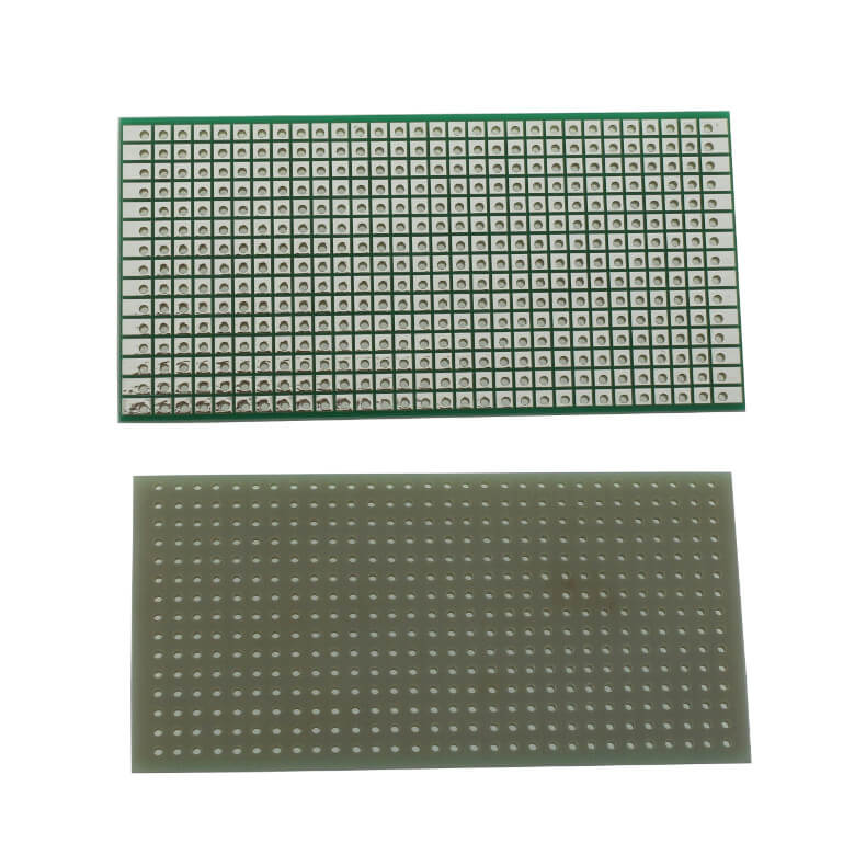 PCB DELİKLİ PERTİNAKS FR4 TEK YÜZLÜ 4x8CM