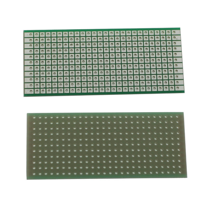 PCB DELİKLİ PERTİNAKS FR4 TEK YÜZLÜ 3x7 CM