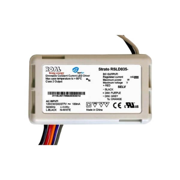 LED DRIVER 40W 700mA CC 1-10V-DIMM (56VDC MAX) - RSLD035-16