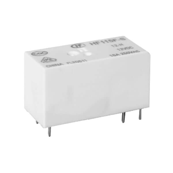 RELAY POWER 16A 12VDC SPST-NO (1 Form A) - HF115F-S/12-HF(335)