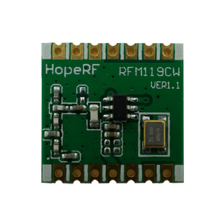 RF TRANSMITTER MODULE 433MHZ SMD - RFM119CW-433S2