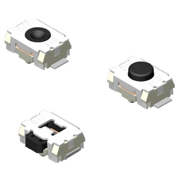 SWITCH TACT 2.90x3.90 2.00mm 160gF SMT V/T - MPTCFP2-Q-T/R