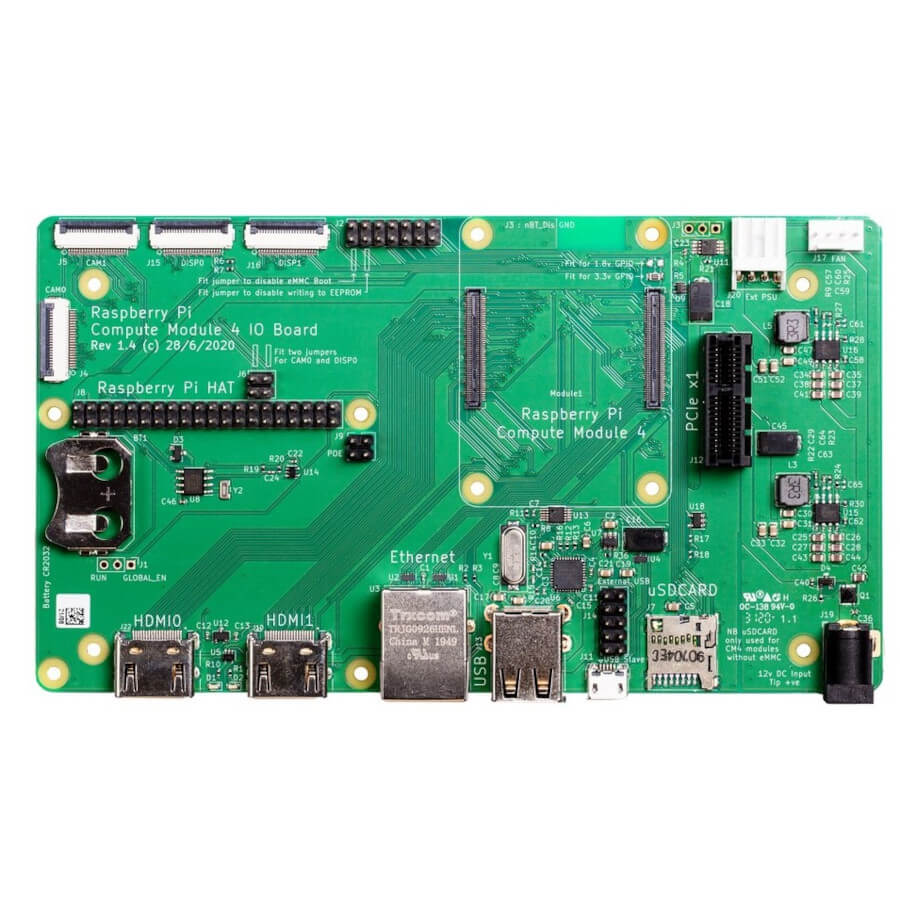 RASPBERRY Pi COMPUTE MODULE 4 IO BOARD