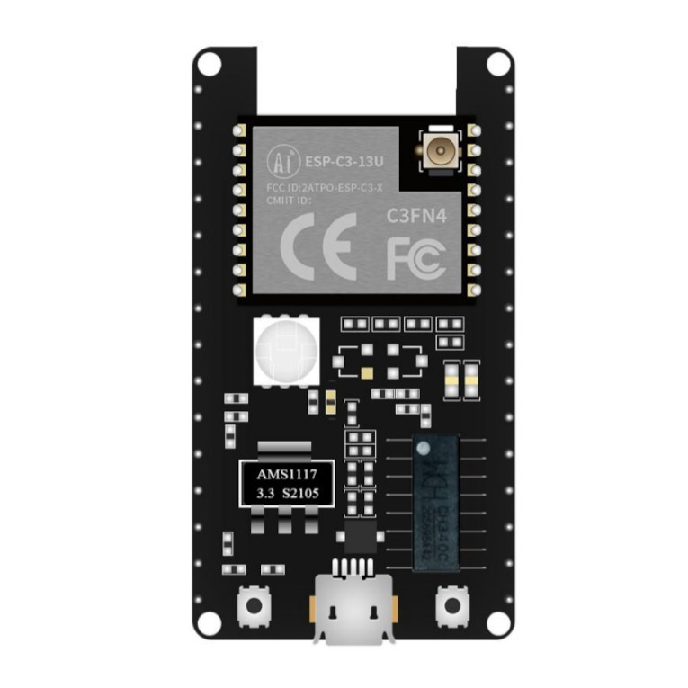 DEVELOPMENT KIT FOR ESP-C3-13U - NODEMCU-ESP-C3-13U