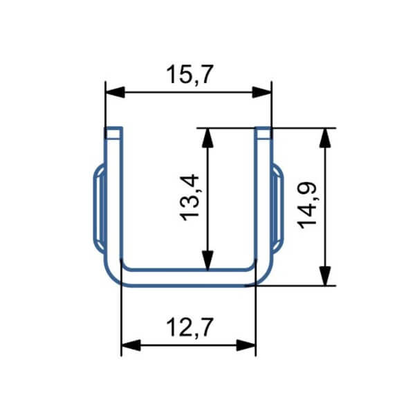 ALÜMİNYUM SOĞUTUCU (L=23 mm)