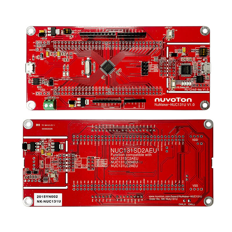 EVAL BOARD FOR NUC131U MCU 32 BIT ARM - NK-NUC131U-