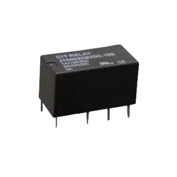 RELAY 2A 48VDC DPDT (2FormC) - J104D2C48VDC.20S