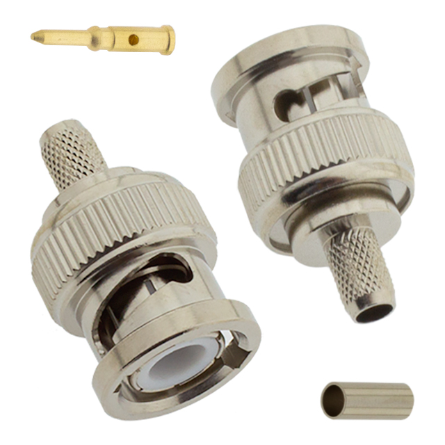 CONNECTOR BNC JACK 6 GHz 50 OHM - L-KLS1-BNC101