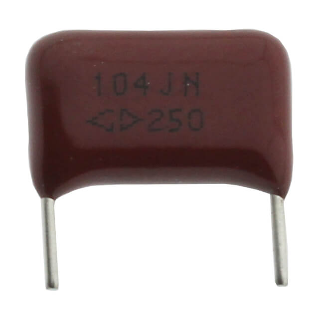 CAP.POL.100nF 250VDC 7.5MM 5% MKT C:4MM - C312E104J4SY400