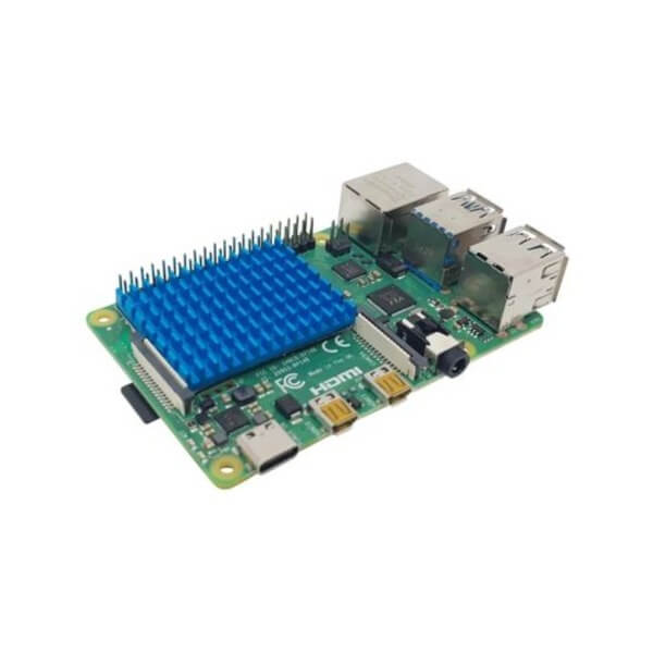 RASPBERRY Pi 4 BÜYÜK BOY SOĞUTUCU MAVİ 40x30mm