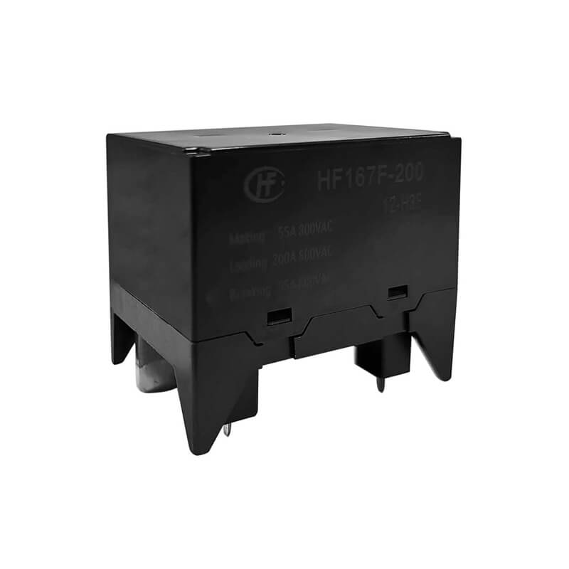 RELAY POWER 200A 12VDC SPDT (1 Form A) - HF167F-200/12-H3F