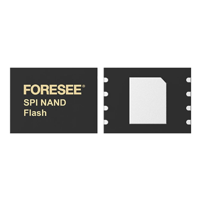 SPI NAND FLASH 1Gb 8-WSON - F35SQA001G-WWT