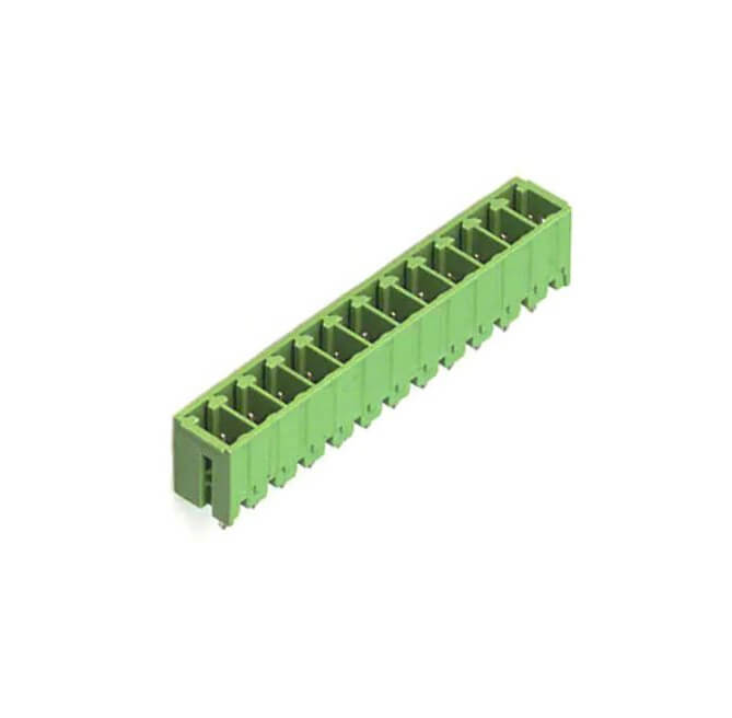 TERM.BLK.3.81MM 12P 180C MALE GREEN PANEL MOUNT - 1793680000