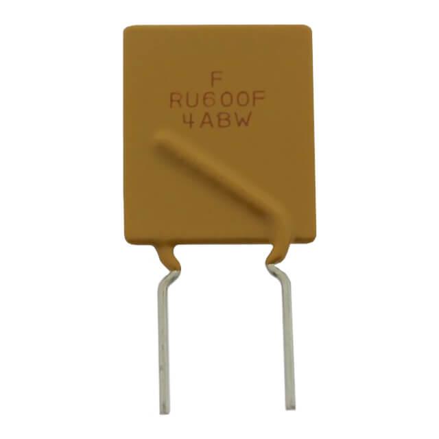 THERMISTOR PTC RESETTABLE FUSE FRU 6000mA 30V - FRU600-30F-K